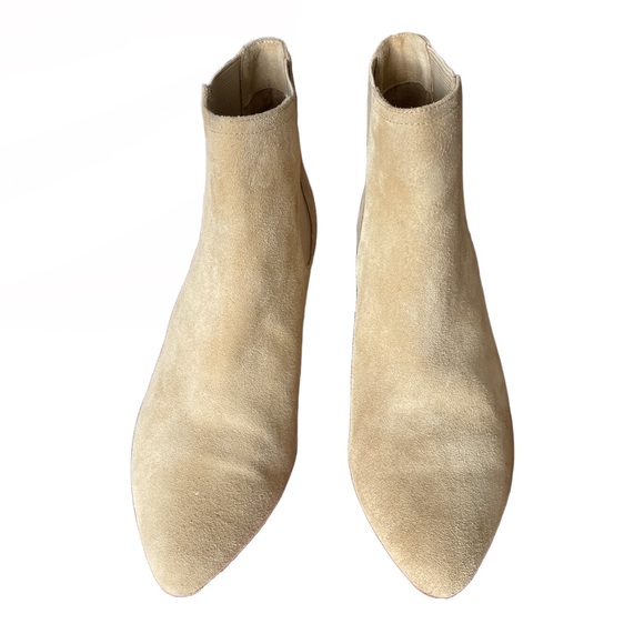 Joie Barleena Suede Cone-Heel Booties (38.5) - Picture 6 of 16